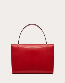 Pre Owned Valentino Rouge Pur Smooth Leather VCHAIN Top Handle Bag