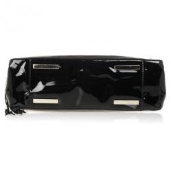 Pre Owned Valentino Demetra Black Patent Leather bag