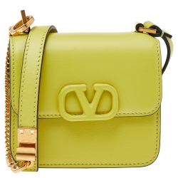 Valentino Garavani mini VSLING crossbody bag - Yellow