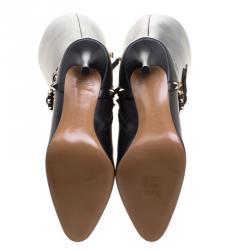 Pre Owned Valentino Black Leather Rockstud Knee Length Boots Size 37