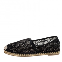 Pre Owned حذاء فالينتينو وردي دانتيل اسبادريه مقاس 38