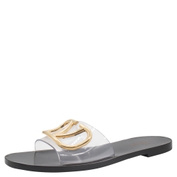 valentino pvc slides