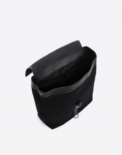Valentino Black Canvas V Sign Backpack