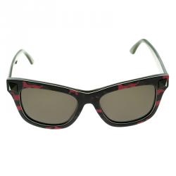 Valentino Pink Camouflage V670SC Rockstud Wayfarer Sunglasses