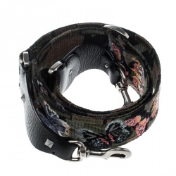 Valentino Multicolor Camu Butterfly Guitar Strap