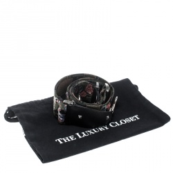 Valentino Multicolor Camu Butterfly Guitar Strap