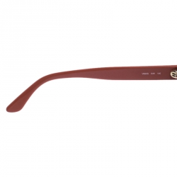 Valentino Burgundy/Brown Gradient V695S Rockstud Cat Eye Sunglasses 