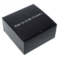 Pre Owned Valentino Black Leather Star Rolling Bracelet