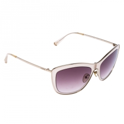 Valentino Rose Pink/ Brown Gradient V108S Rectangular Sunglasses