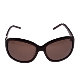 Pre Owned نظارة شمس فالنتينو كبيرة 5782/S بنية/ عنابية