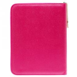 Pre Owned Valentino Pink Leather iPad Case 