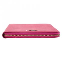 Pre Owned Valentino Pink Leather iPad Case 