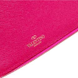 Pre Owned Valentino Pink Leather iPad Case 