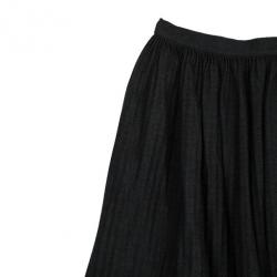مملوكة مسبقًا Valentino Grey Pleated Skirt L