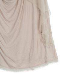 مملوكة مسبقًا Valentino Flower Embellished Top S