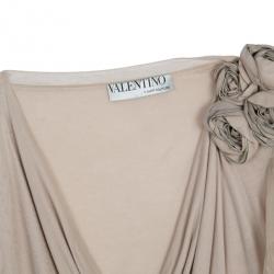 مملوكة مسبقًا Valentino Flower Embellished Top S