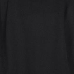 Pre Owned Valentino Black Wool Cashmere Pencil Skirt M