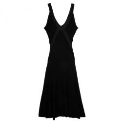 مملوكة مسبقًا Valentino V Neck Stretch Dress S