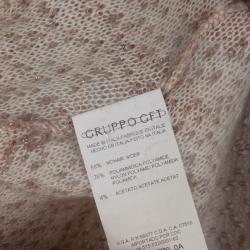 Pre Owned Valentino Beige Mohair Sleeveless Top L