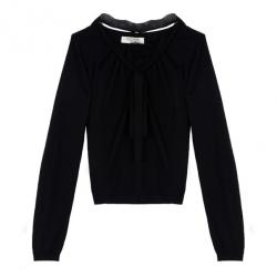 مملوكة مسبقًا Valentino Rosette Wool Blend Cardigan S
