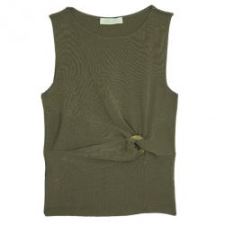 Pre Owned Valentino Sleeveless Knit Top S