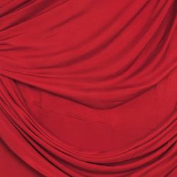 Pre Owned Valentino Red Draped Dress M