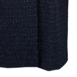 Valentino Navy Tweed Coat M