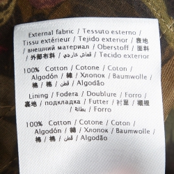 Pre Owned Valentino Green Embroidered Cotton Shorts S