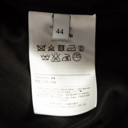 مملوكة مسبقًا Valentino Black Eyelet Embroidered Cotton Kaftan M