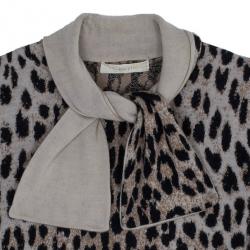 Pre Owned Valentino Leopard Print Top S