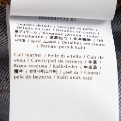 Pre Owned Valentino Blue V Embellished Denim Skinny Jeans S Waist 26"