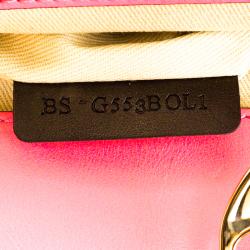 Pre Owned Valentino Pink Leather Rockstud Crossbody Bag