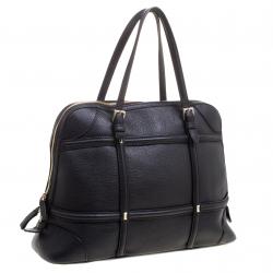 Pre Owned Valentino Black Leather Dome Satchel