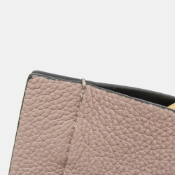 Pre Owned Valentino Garavani V Logo Escape Small Leather Handbag Dusty Pink