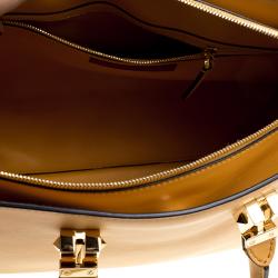 Pre Owned Valentino Mustard Leather Rockstud Tote