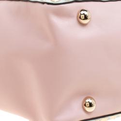 Pre Owned Valentino Tri Color Leather Medium Rockstud Tote