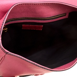 Pre Owned Valentino Pink Leather Histoire Satchel