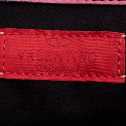 Pre Owned Valentino Pink Leather Histoire Satchel