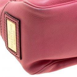 Pre Owned Valentino Pink Leather Histoire Satchel