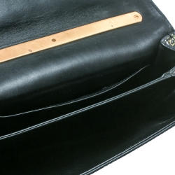 Pre Owned Valentino Multicolor Canvas and Leather Butterfly Mixed Media Shoulder Bag