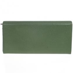 Pre Owned Valentino Garavani Flap Continental Wallet
