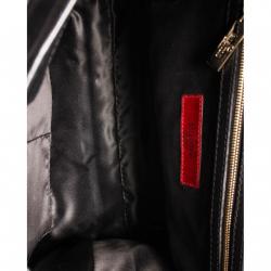 Pre Owned  Valentino Black Leather Big Bow Tote Bag