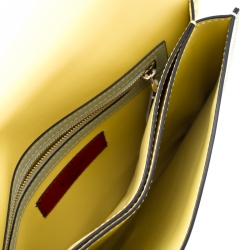 Pre Owned Valentino Multicolor Leather Rockstud Wristlet Clutch