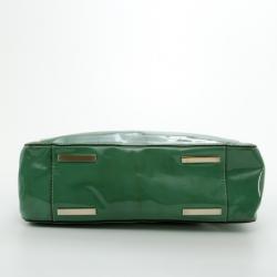 Pre Owned Valentino Patent Leather Demetra Bag