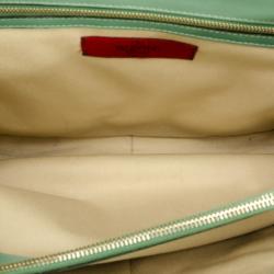 Pre Owned Valentino Patent Leather Demetra Bag