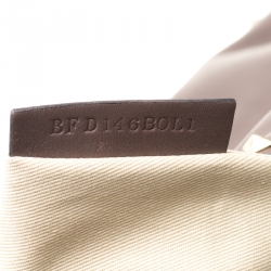 Pre Owned Valentino Dark Grey Leather Rockstud Clutch