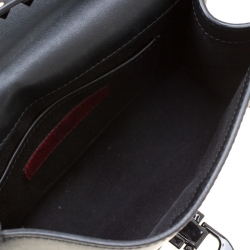 Pre Owned Valentino Black Leather Small Rockstud Shoulder Bag