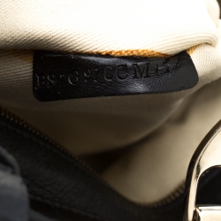 Pre Owned Valentino Black/Pink Leopard Print Calfhair Rockstud Tote