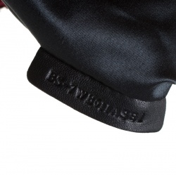 Pre Owned Valentino Burgundy/Silver Sequins Embellished Fabric and Leather Tote