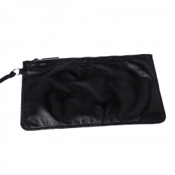 Pre Owned Valentino Black Lace/Beads and Leather Hobo